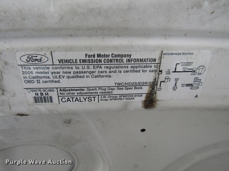 image for item DB6799 2006 Ford Crown Victoria Police Interceptor