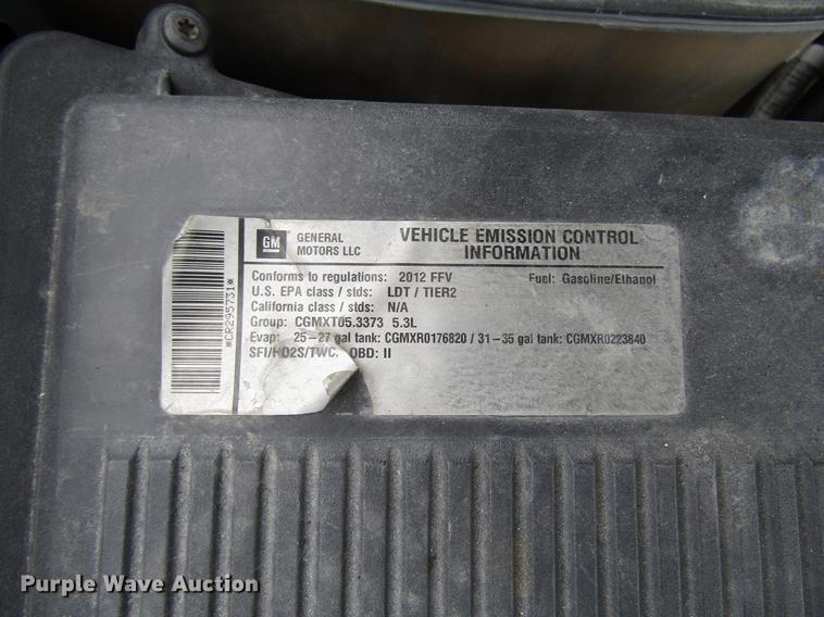 image for item DB6800 2012 Chevrolet Tahoe Police SUV