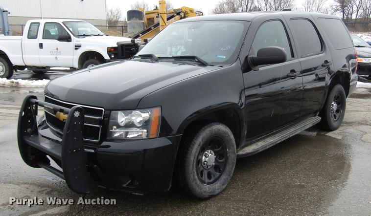 image for item DB6803 2012 Chevrolet Tahoe Police SUV