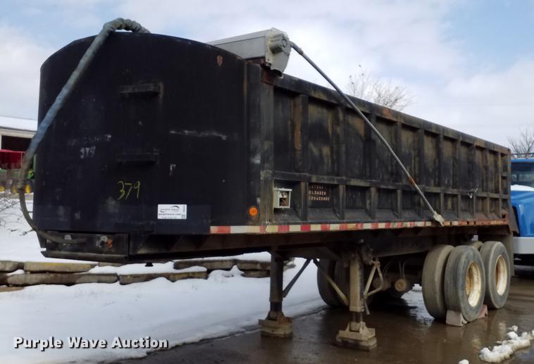 image for item DB6826 1992 Schien 246D end dump trailer