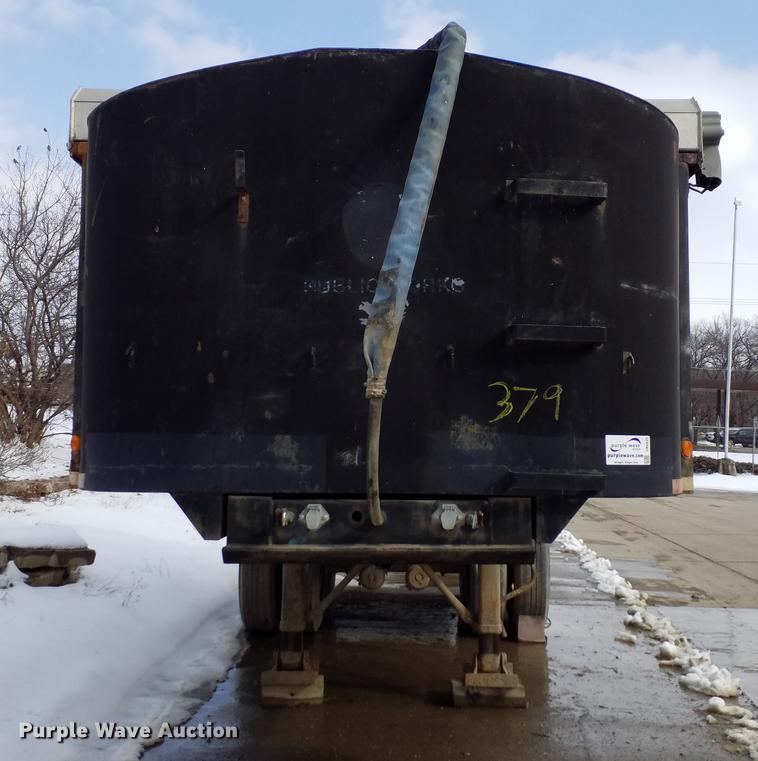 image for item DB6826 1992 Schien 246D end dump trailer