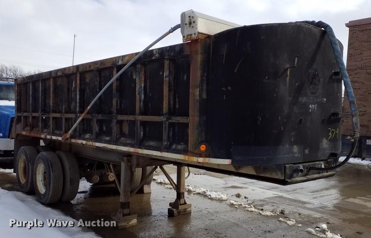 image for item DB6826 1992 Schien 246D end dump trailer