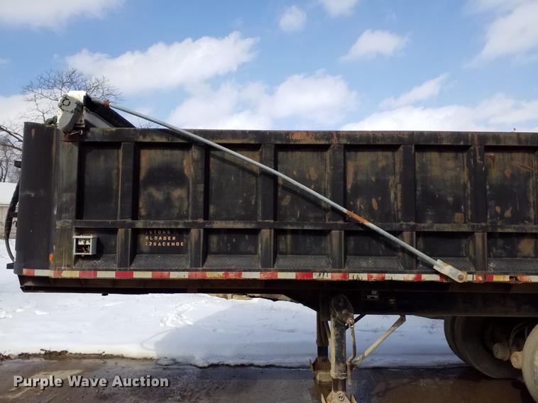 image for item DB6826 1992 Schien 246D end dump trailer