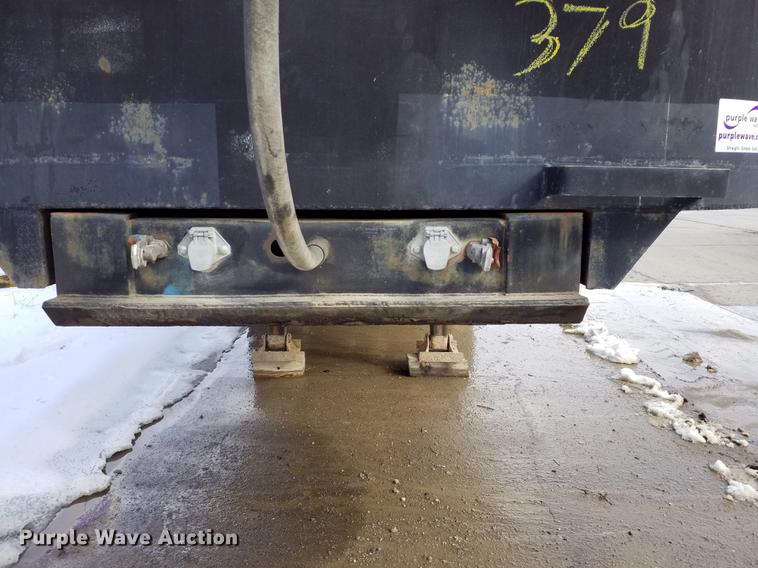 image for item DB6826 1992 Schien 246D end dump trailer
