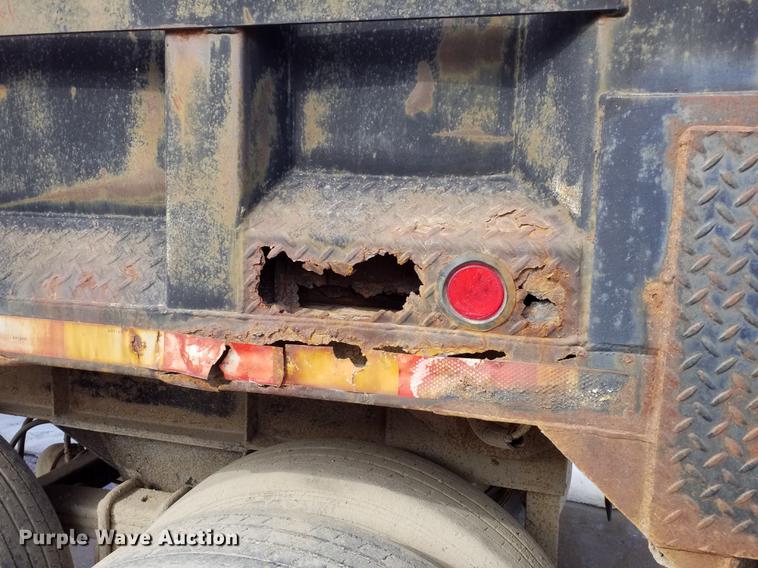 image for item DB6826 1992 Schien 246D end dump trailer