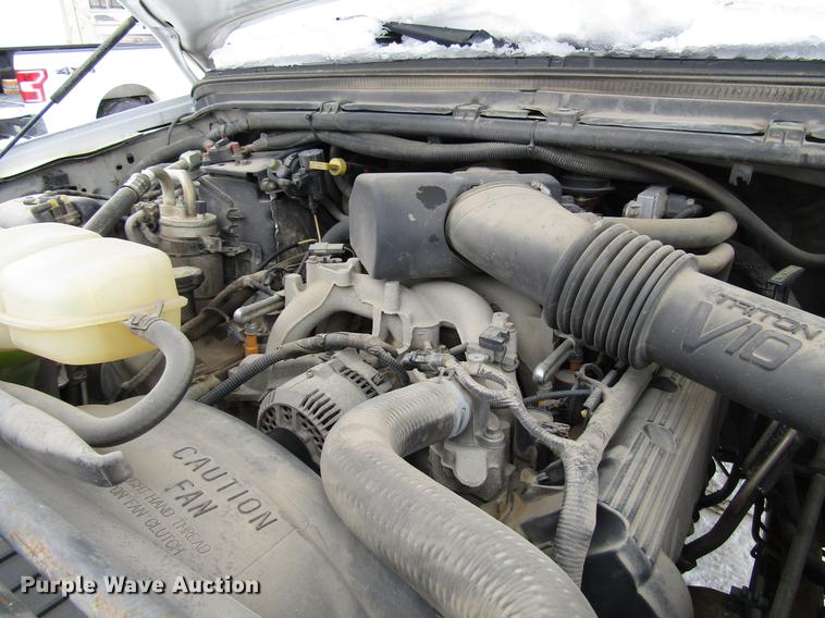 image for item DB6830 1999 Ford F350 Super Duty flatbed pickup truck