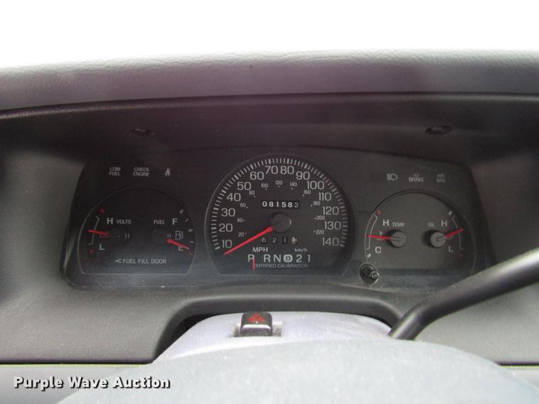 image for item DB6831 2002 Ford Crown Victoria Police Interceptor