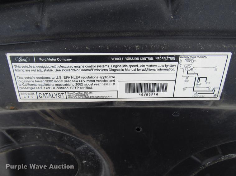 image for item DB6831 2002 Ford Crown Victoria Police Interceptor