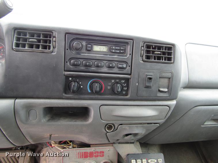 image for item DB6835 2004 Ford F350 Super Duty Crew Cab utility bed pickup truck