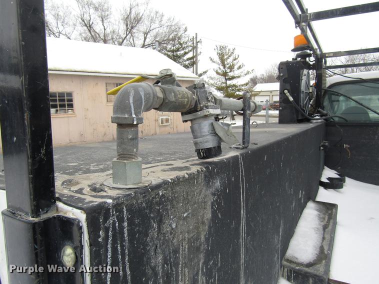 image for item DB6835 2004 Ford F350 Super Duty Crew Cab utility bed pickup truck