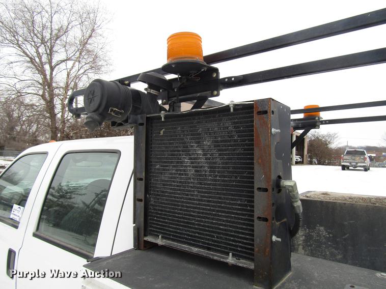 image for item DB6835 2004 Ford F350 Super Duty Crew Cab utility bed pickup truck