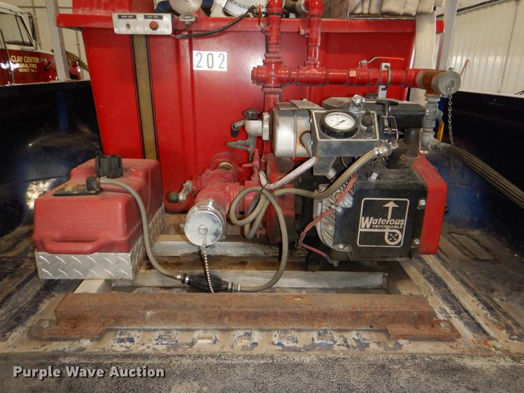 image for item DE0127 1994 Ford F350 XLT brush fire truck