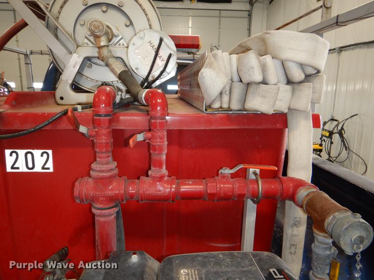 image for item DE0127 1994 Ford F350 XLT brush fire truck