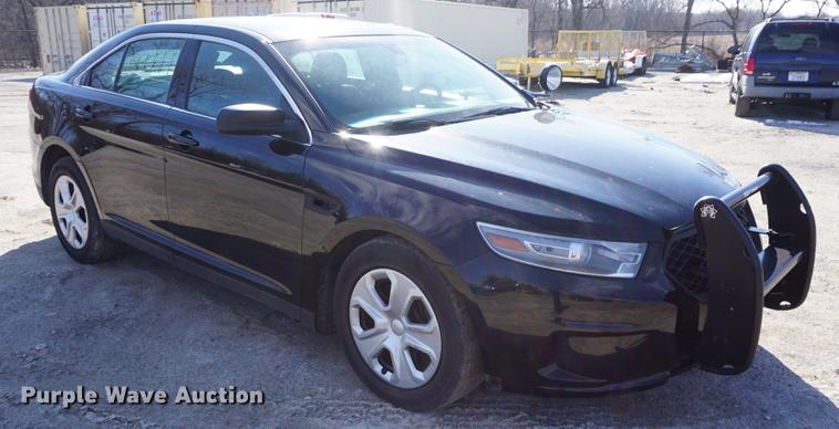 image for item DE3387 2014 Ford Taurus Police Interceptor