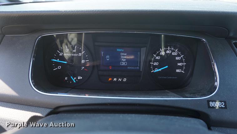 image for item DE3388 2015 Ford Taurus Police Interceptor