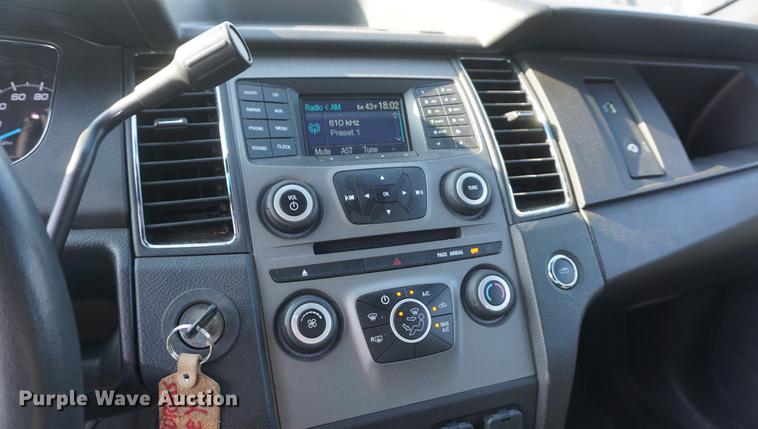 image for item DE3389 2014 Ford Taurus Police Interceptor