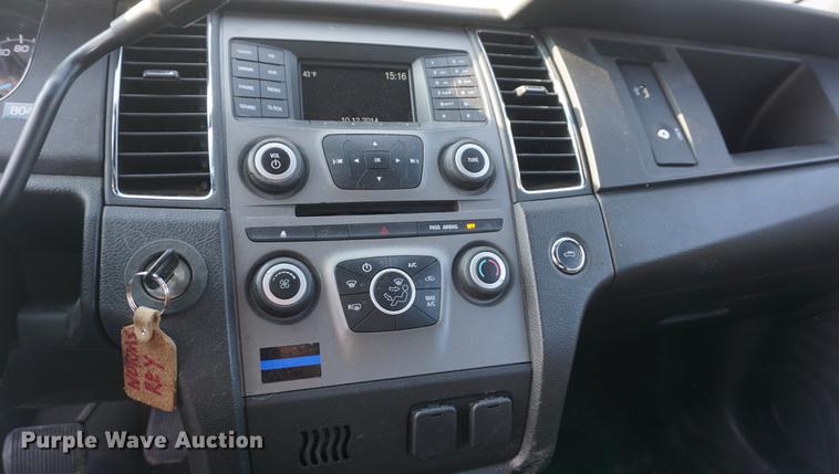 image for item DE3390 2015 Ford Taurus Police Interceptor