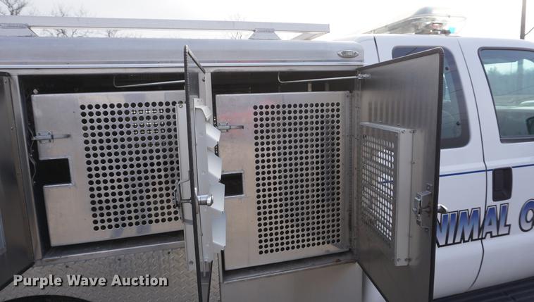 image for item DE3393 2012 Ford F350 Super Duty SuperCab animal control pickup truck