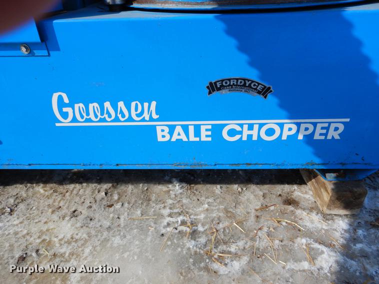 image for item DE6019 Goosen BCG-3 bale chopper