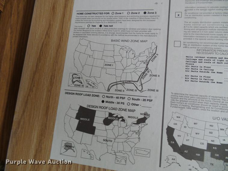 image for item DF7109 2005 mobile home