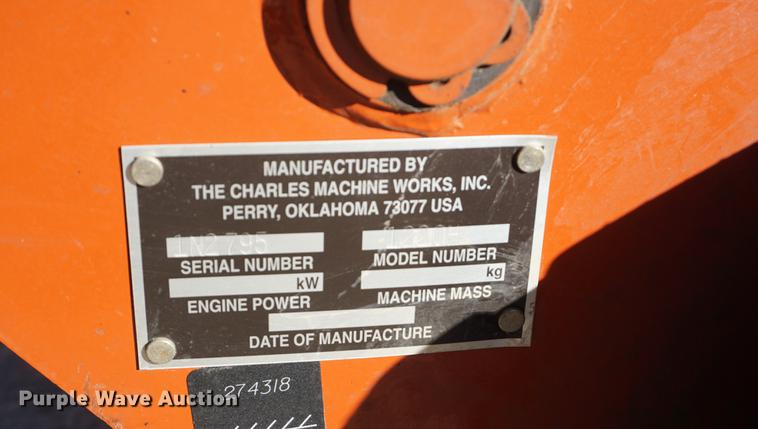 image for item DF7631 1996 Ditch Witch 1220 trencher