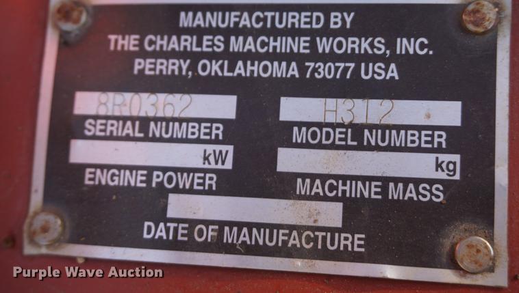 image for item DF7632 1998 Ditch Witch 3700 trencher