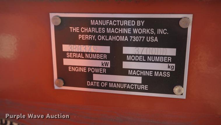 image for item DF7632 1998 Ditch Witch 3700 trencher