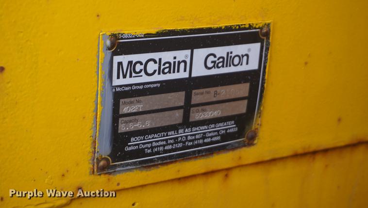 image for item DF7637 2002 International 4900 dump truck