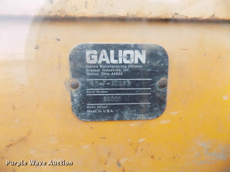 image for item DG3342 Galion S500E motor grader