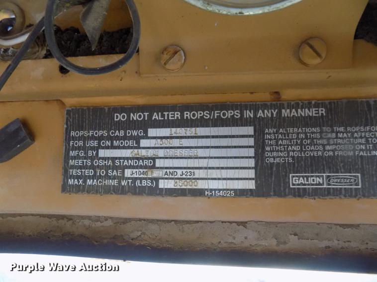 image for item DG3343 Galion A500E motor grader