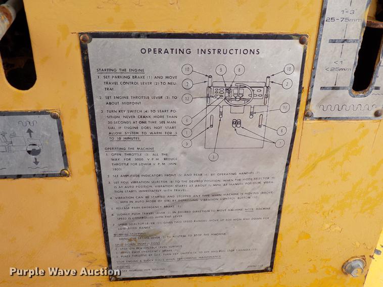 image for item DG3344 1980 Bomag BW140AD double drum vibratory roller