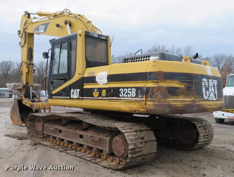 image for item DG3884 1999 Caterpillar 325B L excavator