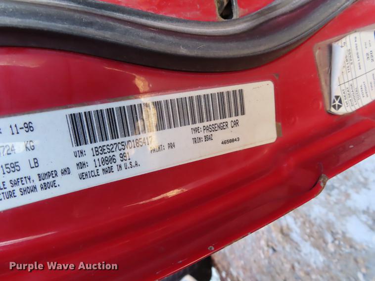 image for item DN9125 1997 Dodge Neon