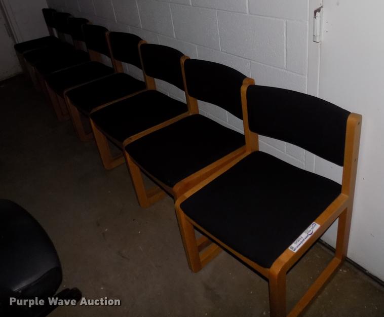 image for item FG9045 (8) wood office chairs