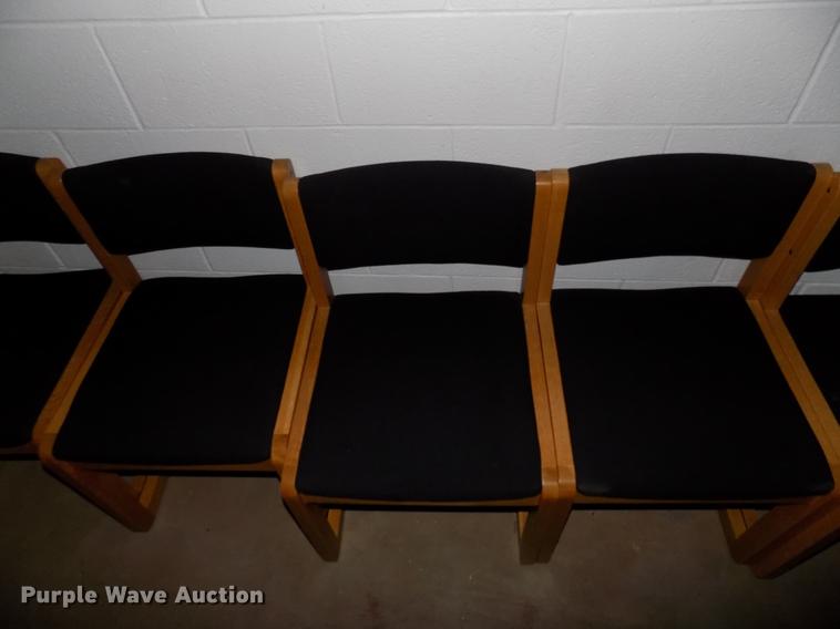 image for item FG9045 (8) wood office chairs