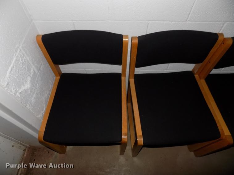 image for item FG9045 (8) wood office chairs