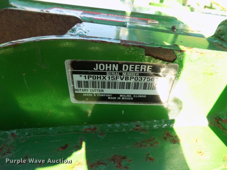 image for item FG9054 John Deere batwing rotary mower