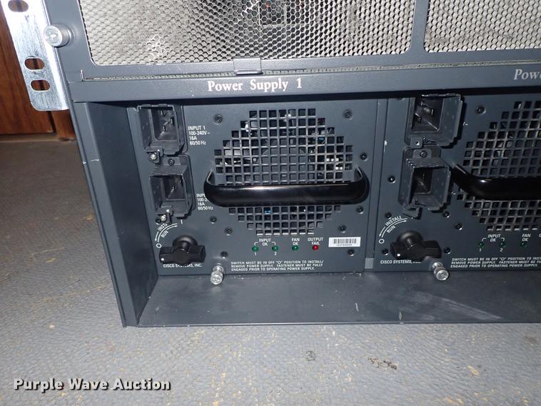 image for item FL9589 Cisco WS-C6500 network switch