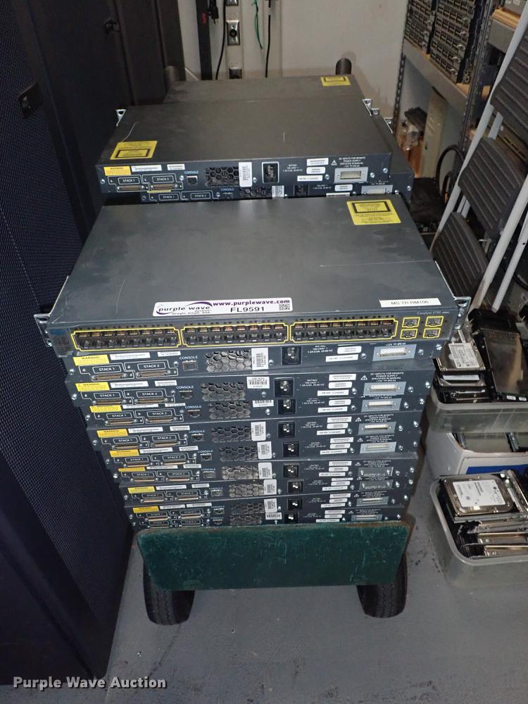 image for item FL9591 (43) Cisco Catalyst 3750 network switches