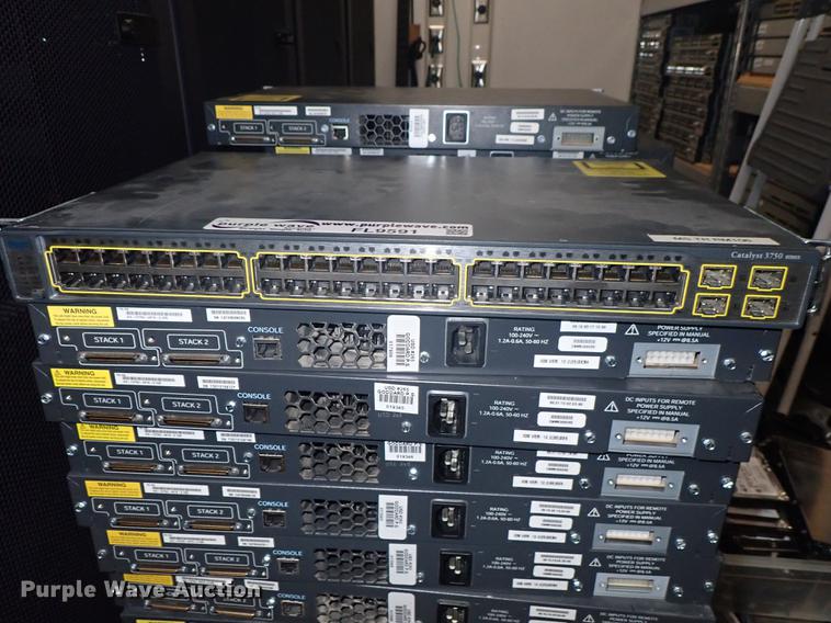 image for item FL9591 (43) Cisco Catalyst 3750 network switches