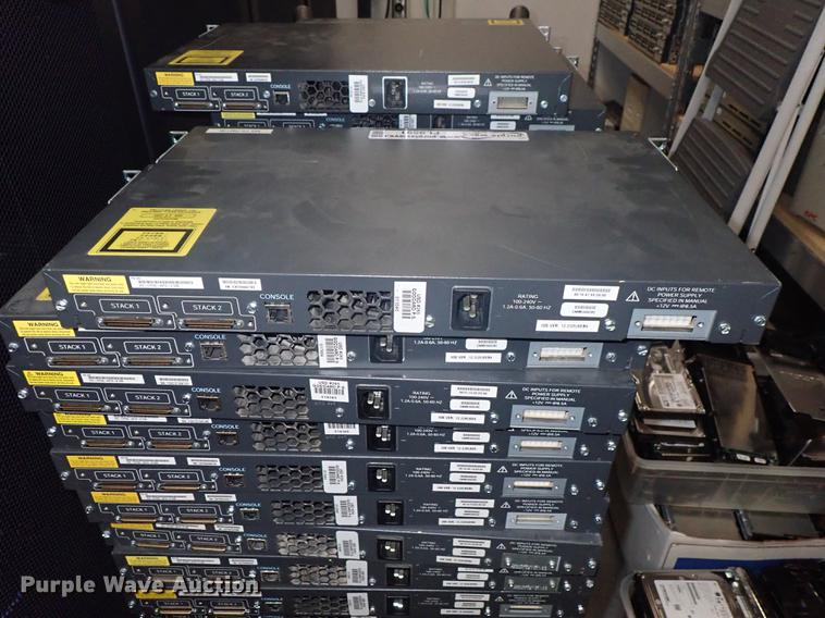 image for item FL9591 (43) Cisco Catalyst 3750 network switches