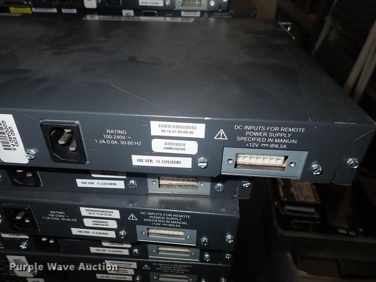 image for item FL9591 (43) Cisco Catalyst 3750 network switches