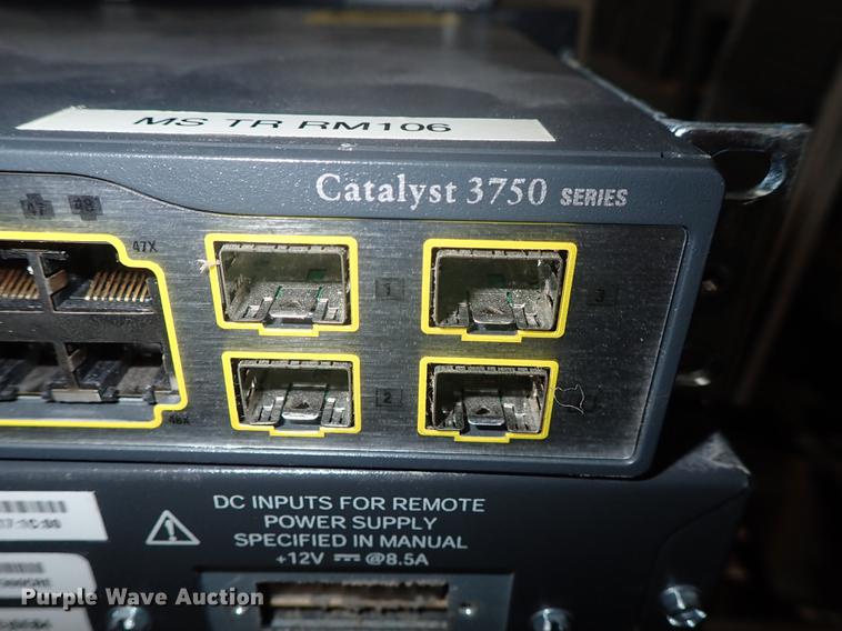 image for item FL9591 (43) Cisco Catalyst 3750 network switches