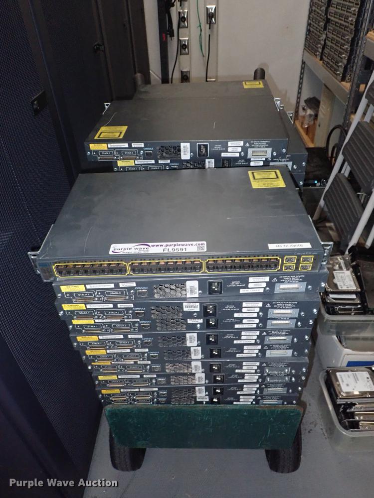 image for item FL9591 (43) Cisco Catalyst 3750 network switches