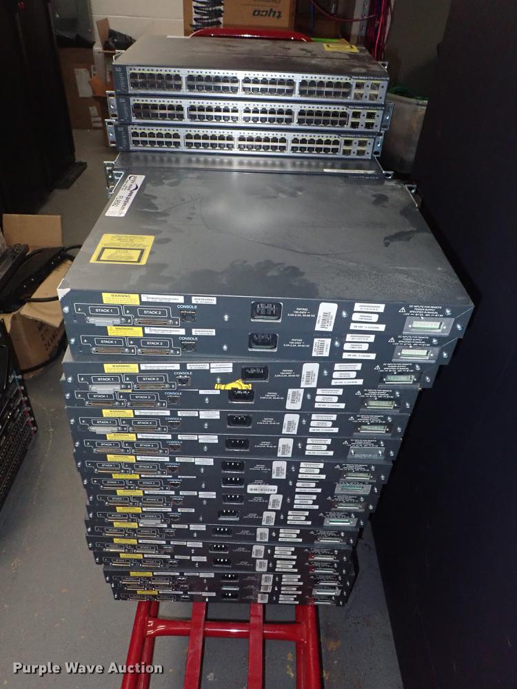 image for item FL9592 (35) Cisco Catalyst 3750 V2 POE-48 network switches
