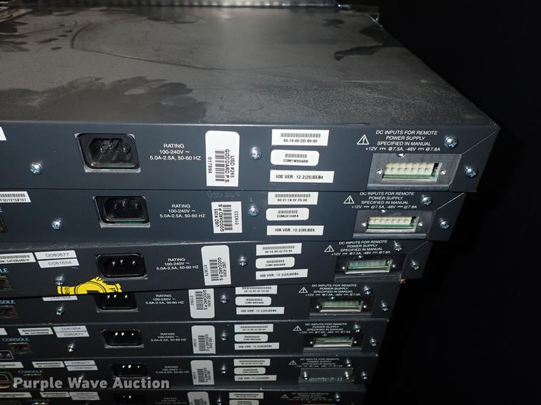 image for item FL9592 (35) Cisco Catalyst 3750 V2 POE-48 network switches