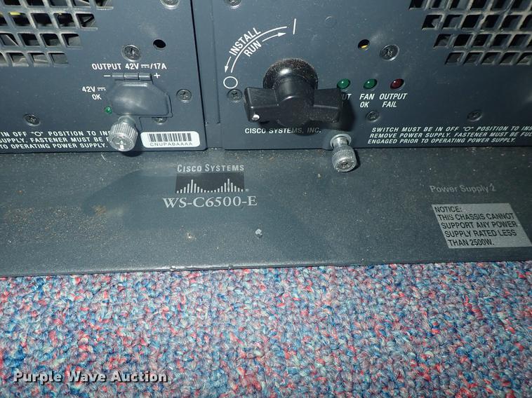 image for item FL9595 Cisco Systems WS-C6500-E network switch