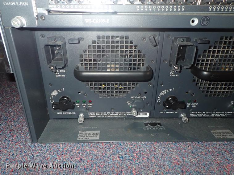 image for item FL9595 Cisco Systems WS-C6500-E network switch