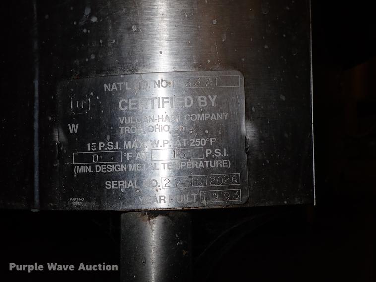 image for item FL9606 Vulcan 3371 steam kettle