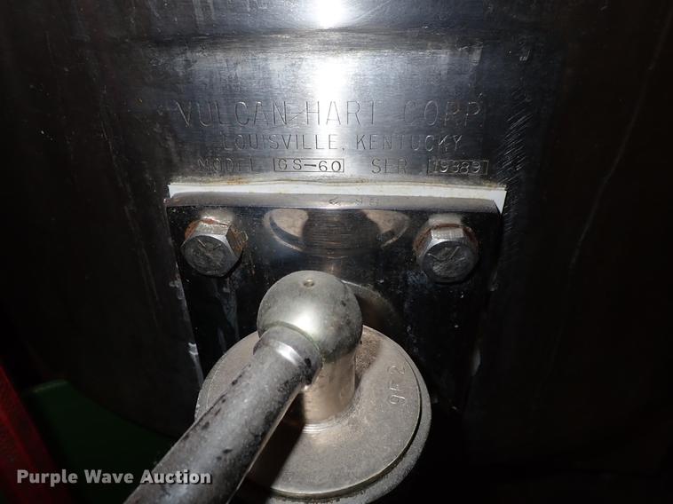 image for item FL9607 Vulcan CS-60 steam kettle